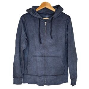 The Mountain Anne Stokes Collection Snowy Owl Graphic Zip Up Hoodie Women's Sz S